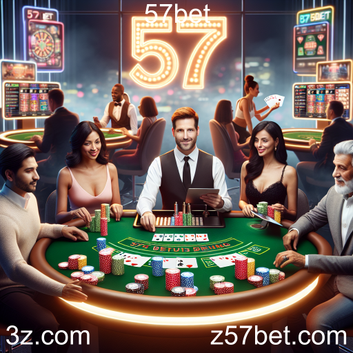 A Experiência Imersiva do Cassino Ao Vivo no 57bet